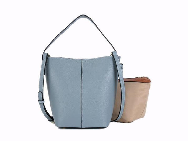 Blue Ocean Leather Handbag Ejad 