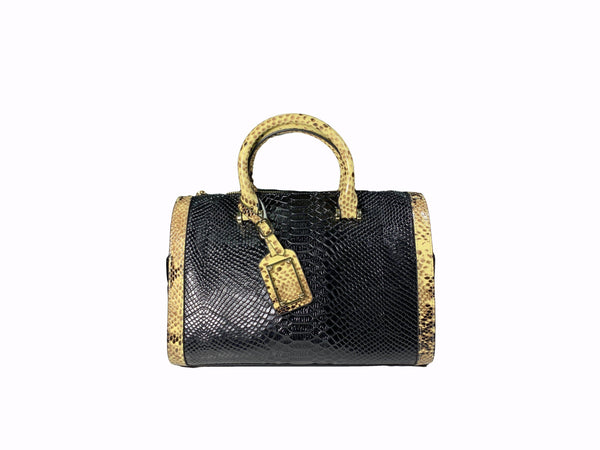 Cobra Black Luxury Leather Bag Ejad 