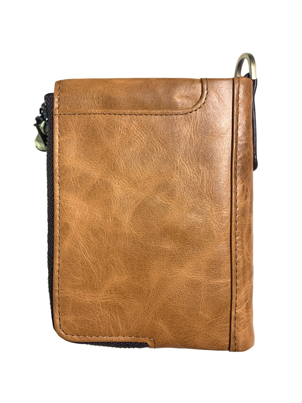 Dire Brown Genuine Leather Wallet Ejad 