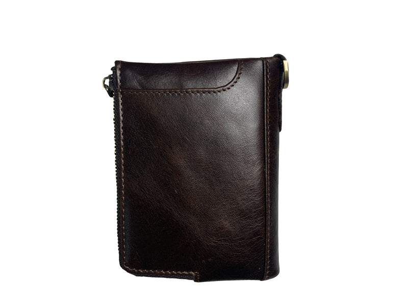 Dire Black Genuine Leather Wallet