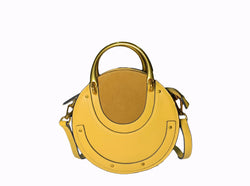 Envie Yellow Luxury Leather Bag Ejad 