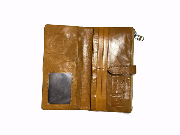 Gutsy Brown Leather Wallet Ejad 
