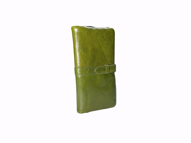 Gutsy Green Unisex Leather Wallet Ejad 