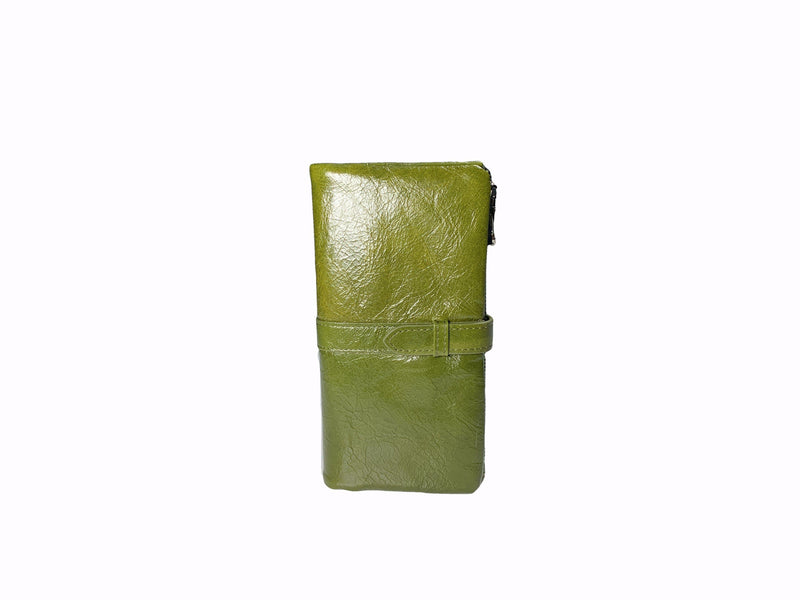 Gutsy Green Unisex Leather Wallet Ejad 