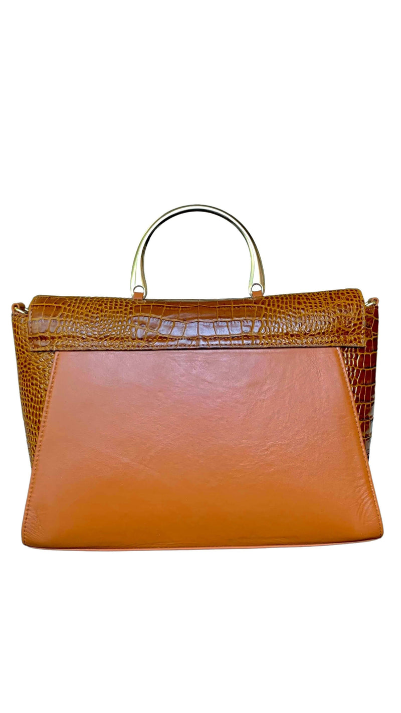 Joli Croco Luxury Leather Bag For Ladies Ejad 