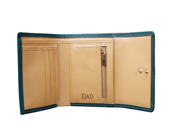 Aspire Leather Wallet Green Ejad 