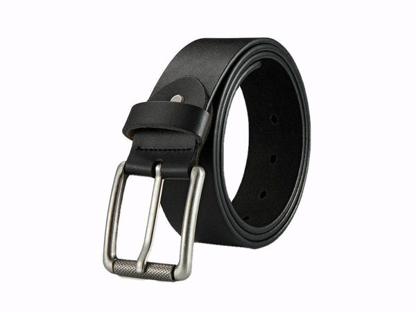 Marathon Black Premium leather Belt Ejad 