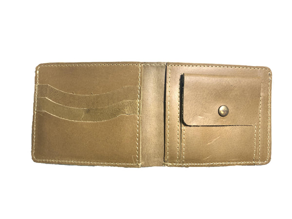Nelson Brown Bifold Leather Wallet Ejad 