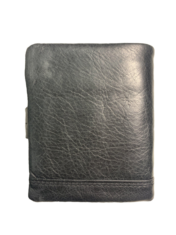 Rodie Black Trifold Leather Wallet For Men wallets Ejad 