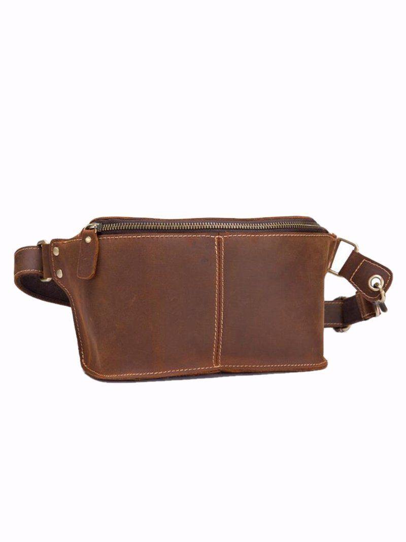 Vintage Chest Leather Bag For Men Ejad 